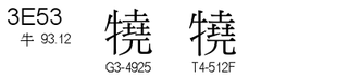U+3E53